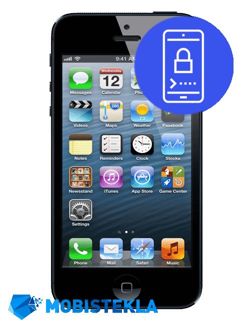 APPLE iPhone 5 - Odklep naprave