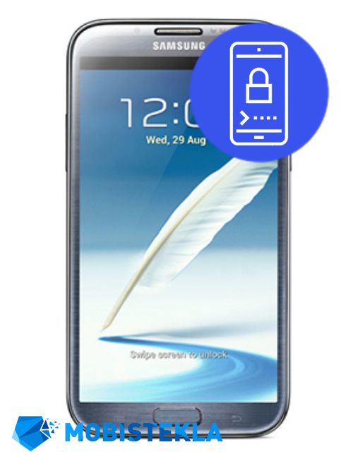 SAMSUNG Galaxy Note 2 - Odklep naprave