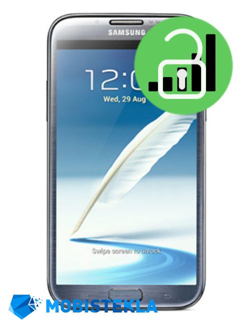 SAMSUNG Galaxy Note 2 - Odklep omrežja