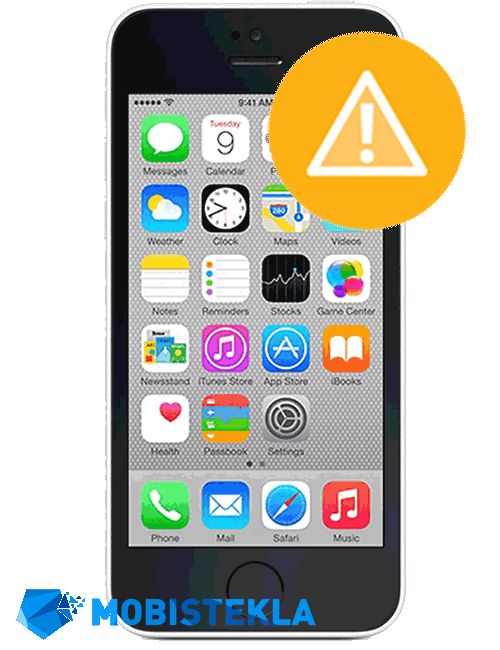 APPLE iPhone 5c - Odprava programskih napak