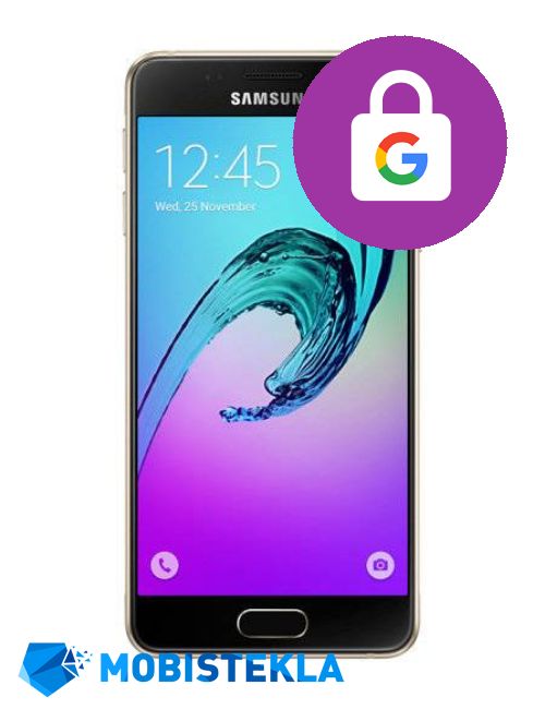 SAMSUNG Galaxy A3 2016 - Odstranitev računa