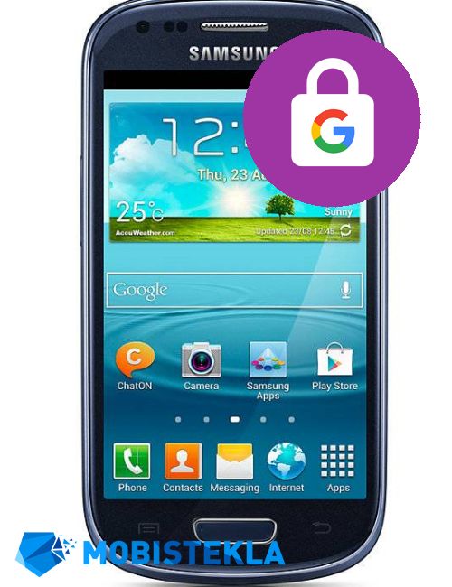 SAMSUNG Galaxy S3 Mini - Odstranitev računa