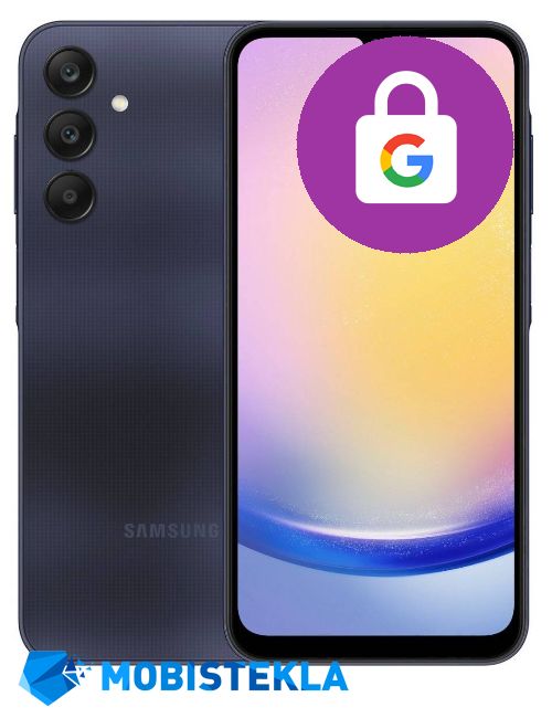 SAMSUNG Galaxy A25 5G - Odstranitev računa