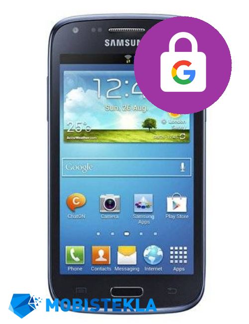 SAMSUNG Galaxy S Duos 2 S7582 - Odstranitev računa