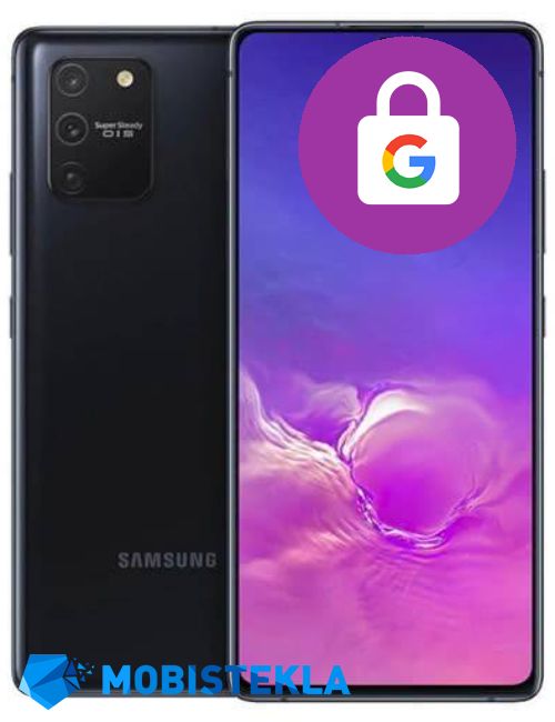 SAMSUNG Galaxy S10 Lite - Odstranitev računa