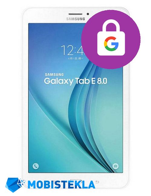 SAMSUNG Galaxy Tab E 8.0 - Odstranitev računa