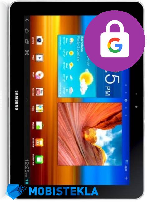 SAMSUNG Galaxy Tab P7500 - Odstranitev računa