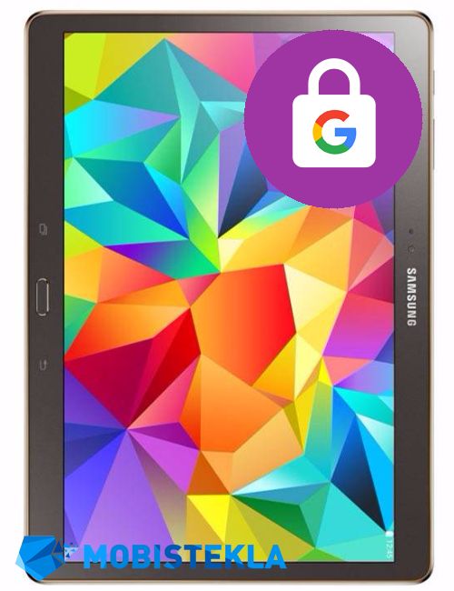 SAMSUNG Galaxy Tab S T800 T805 - Odstranitev računa