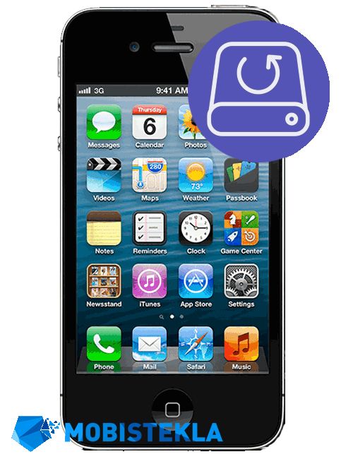 APPLE iPhone 4 - Ohranitev podatkov