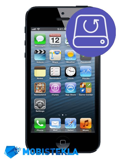 APPLE iPhone 5 - Ohranitev podatkov