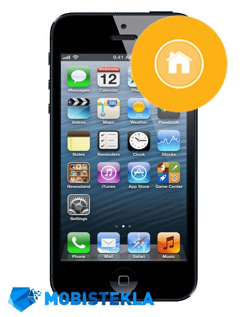 APPLE iPhone 5 - Popravilo HOME tipke