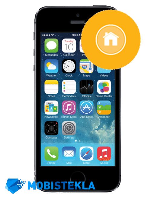 APPLE iPhone 5s - Popravilo HOME tipke