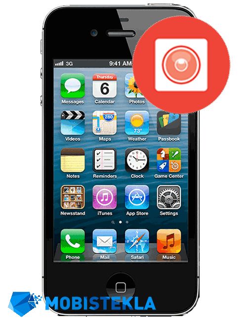 APPLE iPhone 4 - Popravilo Selfie kamere