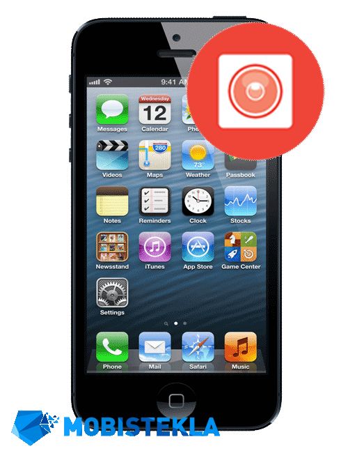 APPLE iPhone 5 - Popravilo Selfie kamere
