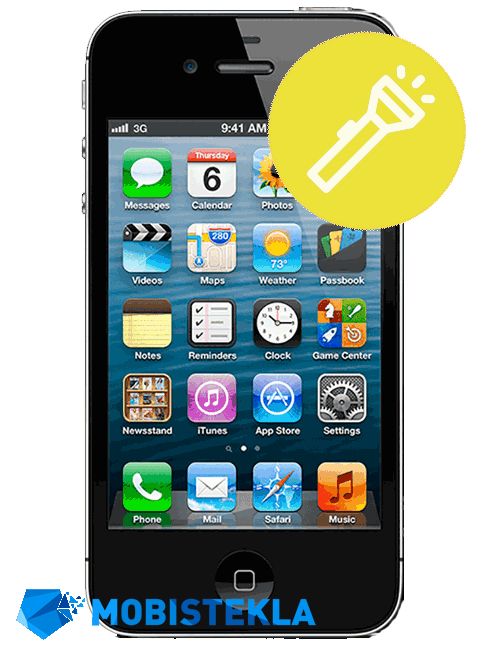 APPLE iPhone 4 - Popravilo flash luči