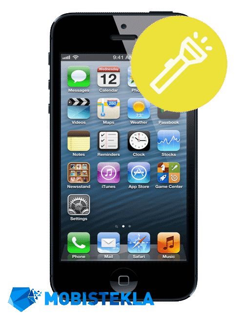 APPLE iPhone 5 - Popravilo flash luči