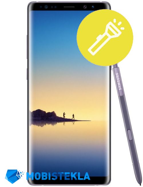 SAMSUNG Galaxy Note 8 - Popravilo flash luči