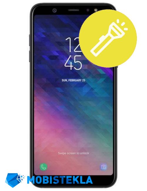 SAMSUNG Galaxy A6 2018 - Popravilo flash luči