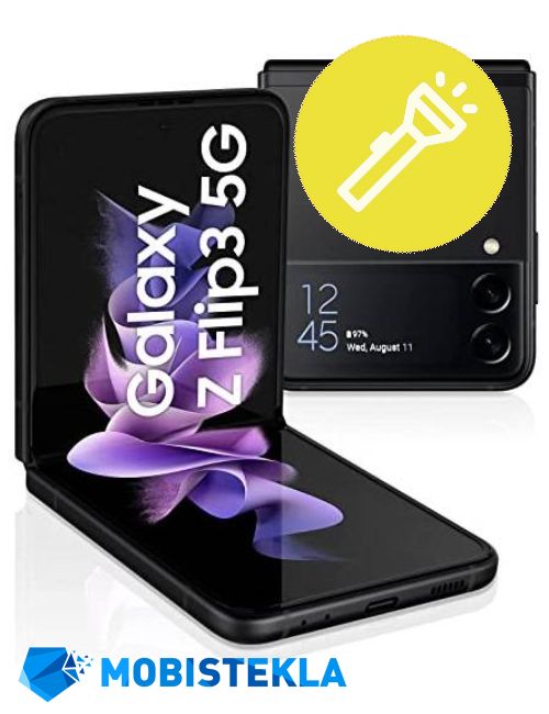 SAMSUNG Galaxy Z Flip 3 - Popravilo flash luči