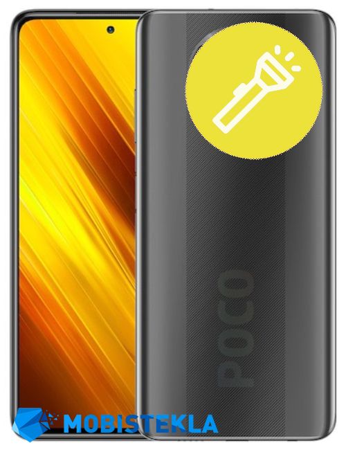 XIAOMI Poco X3 NFC - Popravilo flash luči