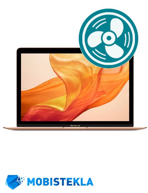 APPLE MacBook 2018 Air 13.3 A1932 - Popravilo hlajenja