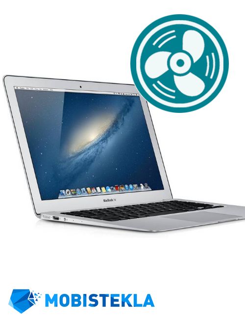APPLE MacBook Air 13.3 A1466 2012 - Popravilo hlajenja