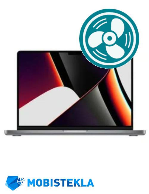 APPLE MacBook Pro 14 2021 A2442 - Popravilo hlajenja