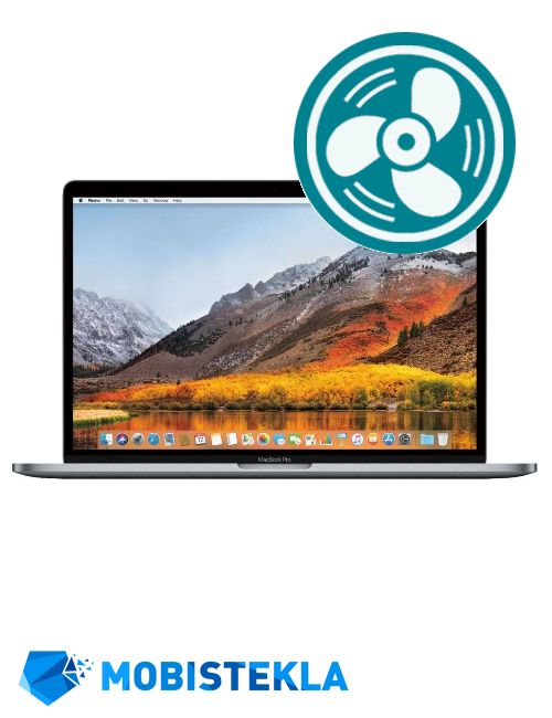 APPLE MacBook Pro 15 Retina A1990 - Popravilo hlajenja