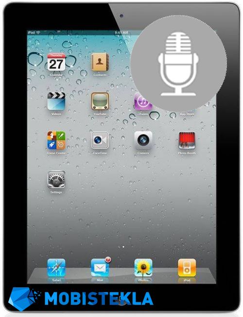 APPLE iPad 3 - Popravilo mikrofona
