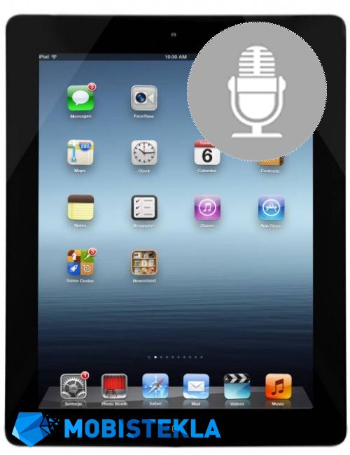 APPLE iPad 4 - Popravilo mikrofona
