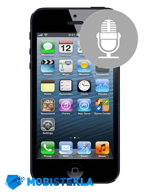 APPLE iPhone 5 - Popravilo mikrofona