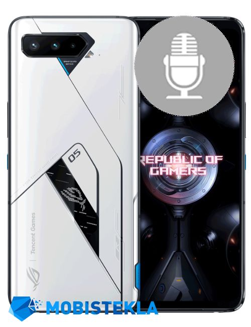 ASUS ROG Phone 5 Ultimate - Popravilo mikrofona