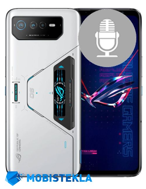 ASUS ROG Phone 6 Pro - Popravilo mikrofona