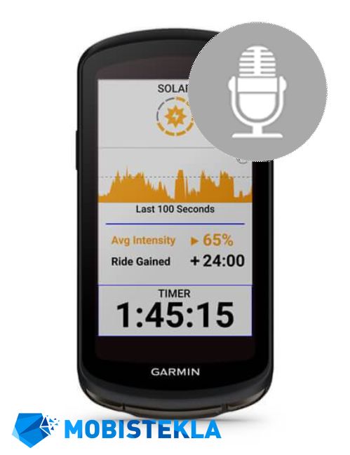 GARMIN Edge 1040 Solar - Popravilo mikrofona