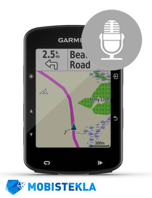GARMIN Edge 520 Plus - Popravilo mikrofona