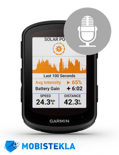 GARMIN Edge 840 Solar - Popravilo mikrofona