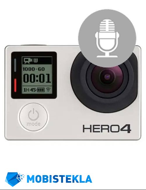 GOPRO Hero 4 - Popravilo mikrofona