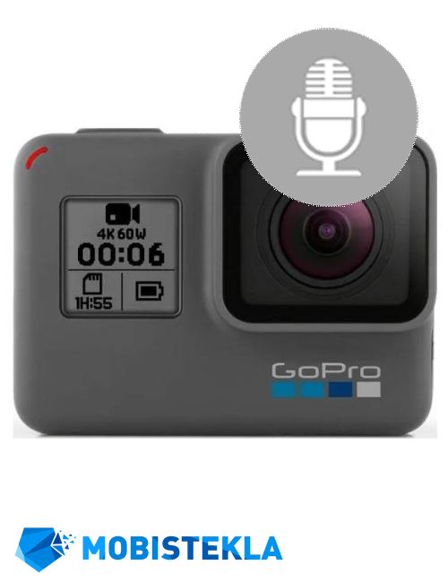 GOPRO Hero 6 - Popravilo mikrofona