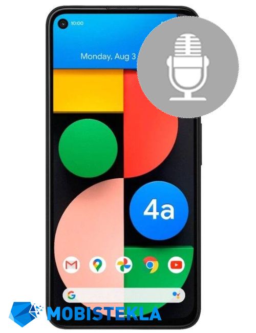 GOOGLE Pixel 4a 5G - Popravilo mikrofona
