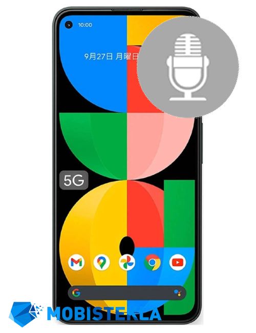 GOOGLE Pixel 5a - Popravilo mikrofona