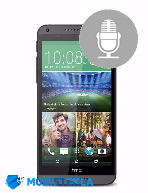HTC Desire 816 - Popravilo mikrofona