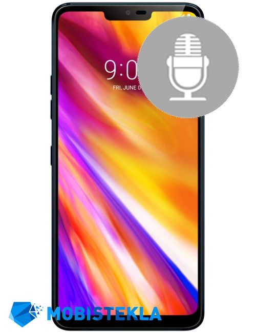 LG G7 Fit - Popravilo mikrofona