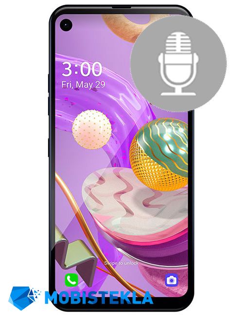 LG Q70 - Popravilo mikrofona