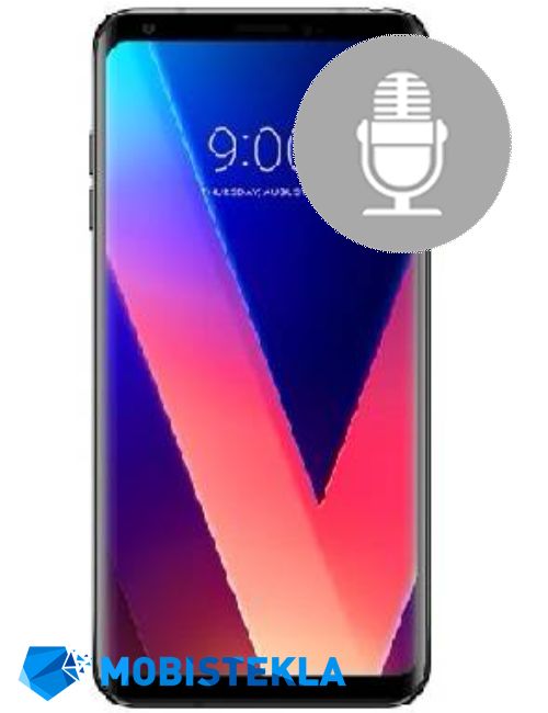LG v30 - Popravilo mikrofona