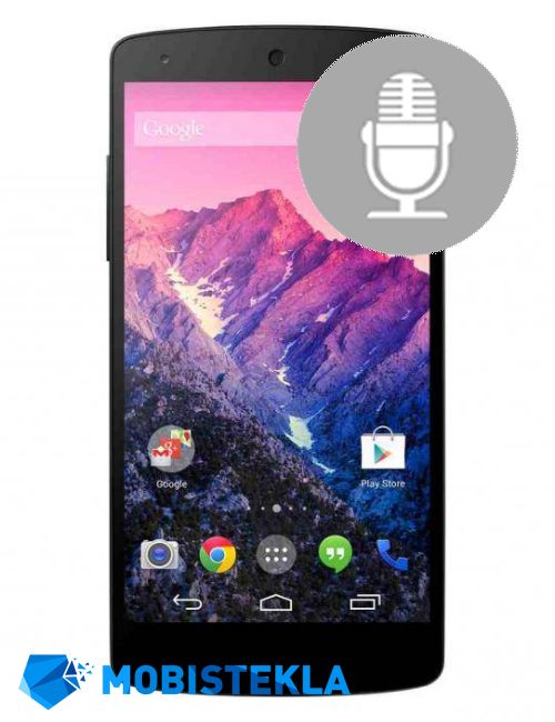 LG Nexus 5 - Popravilo mikrofona