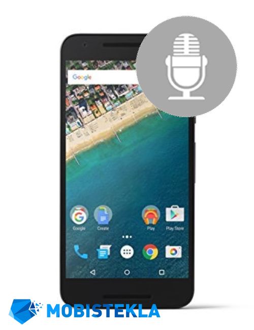 LG Nexus 5X - Popravilo mikrofona