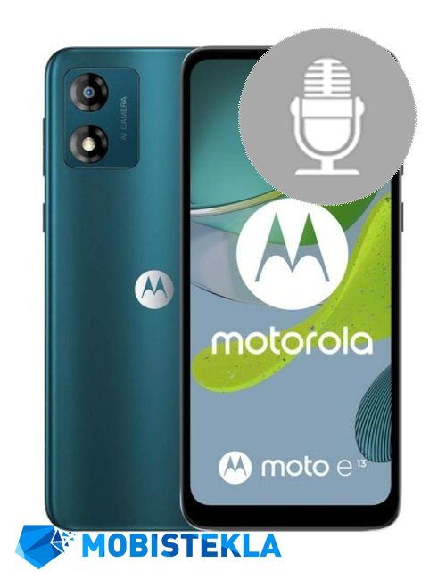 MOTOROLA Moto E13 - Popravilo mikrofona