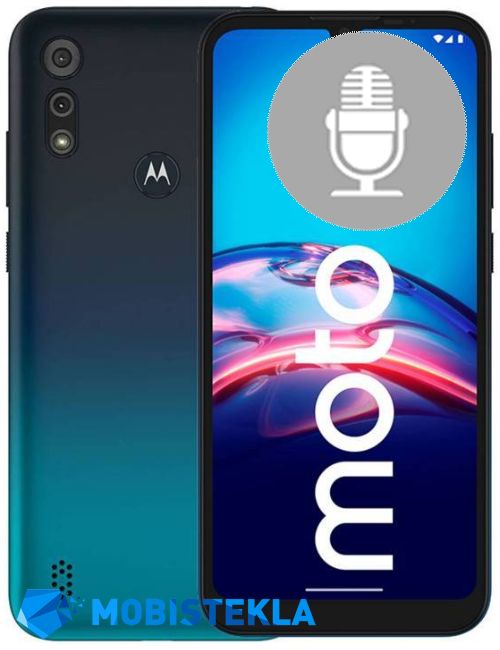 MOTOROLA Moto E6s 2020 - Popravilo mikrofona