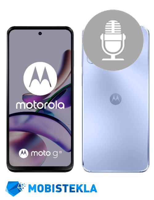 MOTOROLA Moto G13 - Popravilo mikrofona