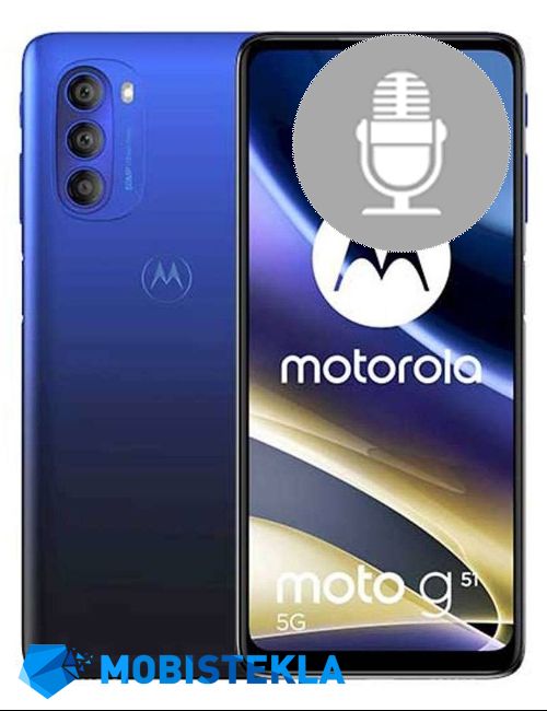 MOTOROLA Moto G51 5G - Popravilo mikrofona